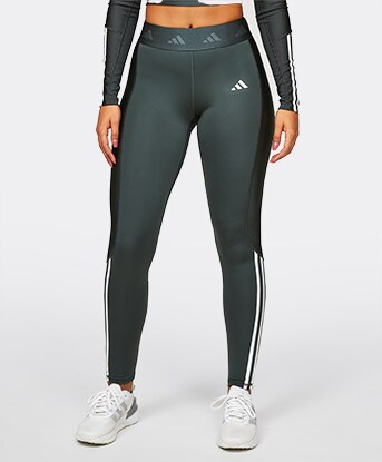 Womens Hyperglam Shine Full-Length Legging
