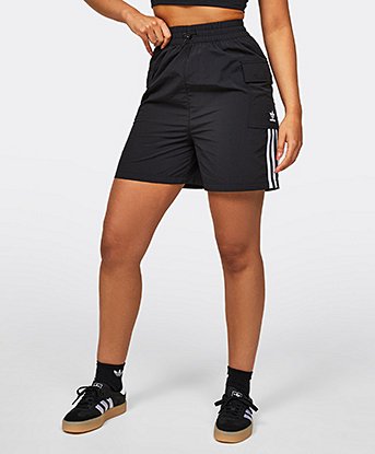 Womens 3 Stripe Cargo Short