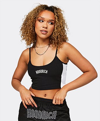 Womens OG Felt Strappy Crop Top