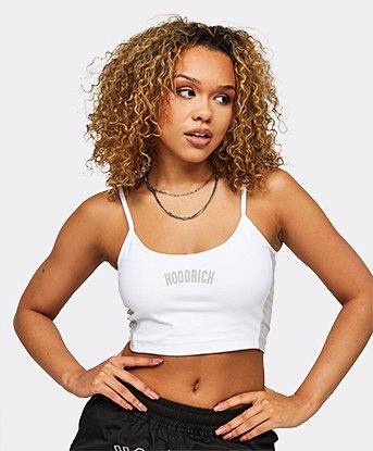 Womens OG Felt Strappy Crop Top
