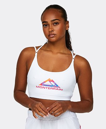 Womens Glide 2.0 Strappy Crop Top
