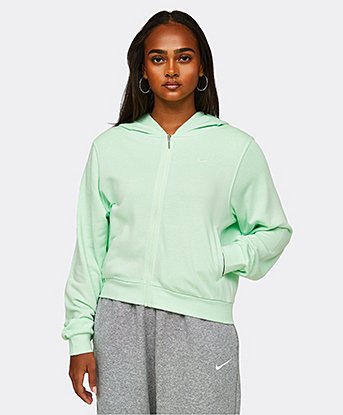 Womens Chill Terry Full Zip Hoodie