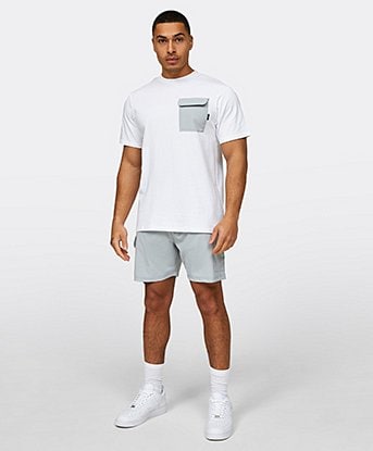 Nylon Pocket T-Shirt and Short Set