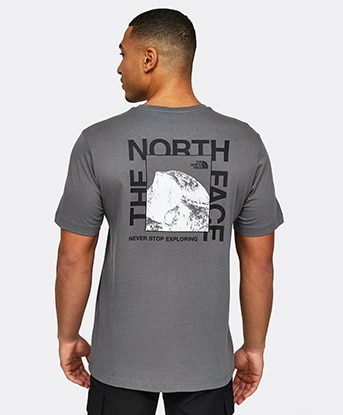 The North Face Foundation Graphic T Shirt TNF Black Optic Blue