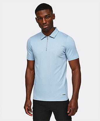Premium Zip Polo Shirt