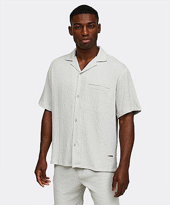 Seersucker Short Sleeve Shirt