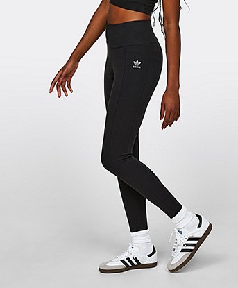 Womens Essential Ribbed Legging