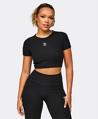 Womens Essentials Rib T-Shirt