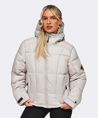Womens Guilia Crop Puffer Jacket