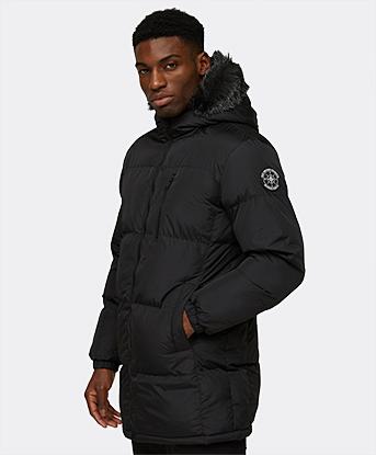 Longline Puffer Jacket