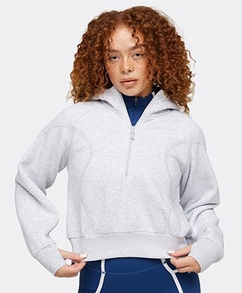 Quarter zip jackets womens hotsell