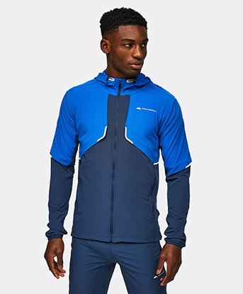 Vent Woven Running Hoodie
