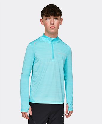 Junior Bolt 2.0 Hybrid Quarter Zip Top