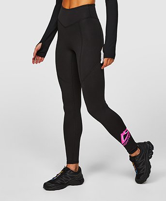 Active Leggings Black Activewear Leggings Seamless Leggings