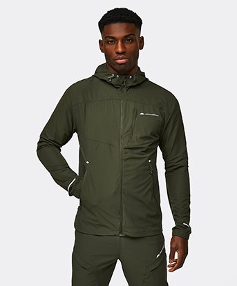 Totality Woven Running Hoodie