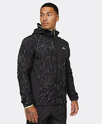 Hadex Woven Zip Through Hoodie