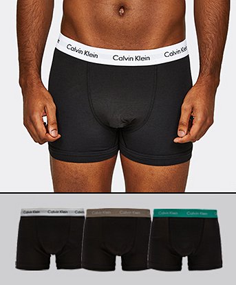 3 Pack Cotton Stretch Boxer Short
