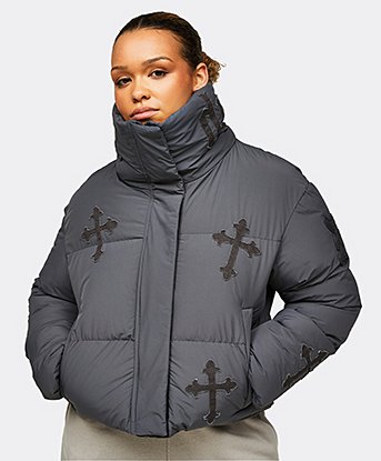 Womens Emnity Short Puffer Jacket