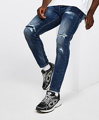 Pastini Loose Carrot Fit Denim Jean