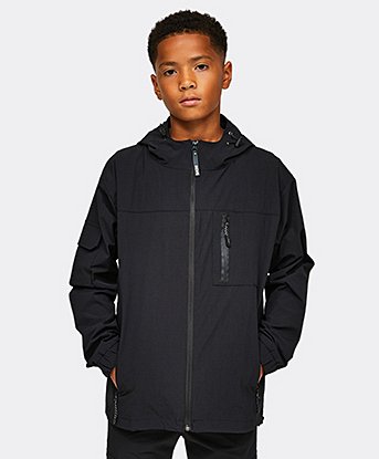 Junior Abel Woven Full Zip Hoodie