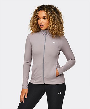Womens Motion Full Zip Top