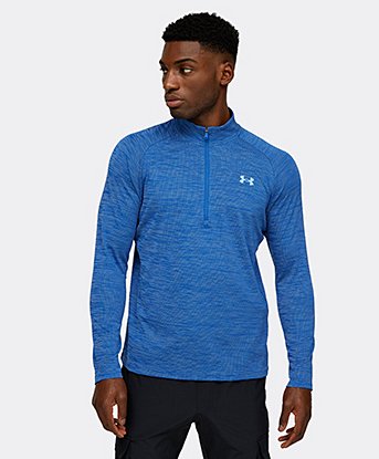 UA Tech Textured Half Zip Top
