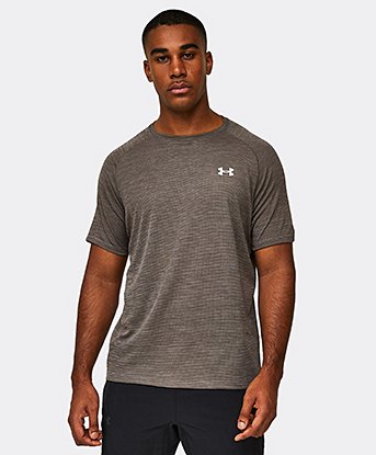 UA Tech Textured Short Sleeved T-Shirt