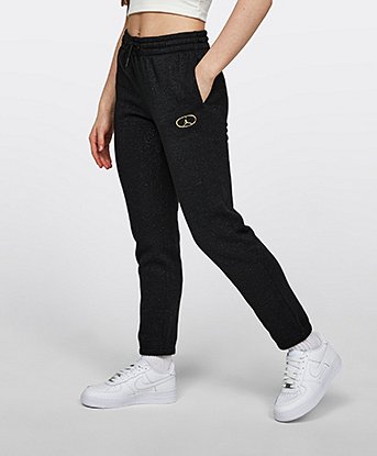 Girls Metallic Jumpman Fleece Pant