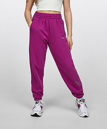 Girls Shine Club Fleece Loose Pant