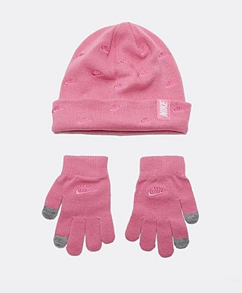 Junior Futura Toss Peakie Beanie Set