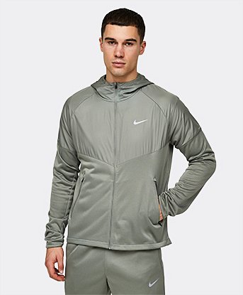 Nike Therma-FIT Water-Repellent Sphere Miler Hoodie Dark Stucco
