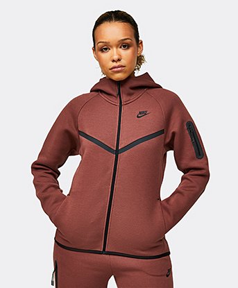 Womens Tech Fleece Windrunner Full Zip Hoodie