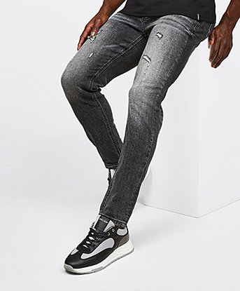 Slim Fit Washed Relax Fit Denim Jean