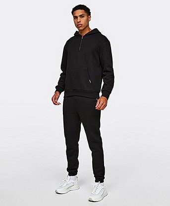 Relaxed Fit Quarter Zip Tracksuit