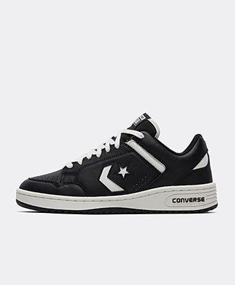 Footasylum black converse on sale