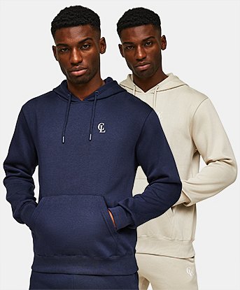 2 Pack Logo Hoodies