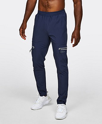 Reflective Zip Track Pant