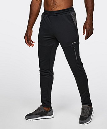 Zip Poly Track Pant
