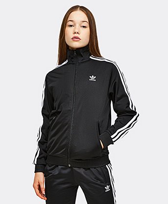 Adidas black girls jacket on sale