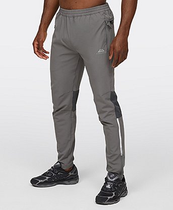 Trailberg Tricolour Woven Pant Beetle Castlerock Black Oyster Footasylum