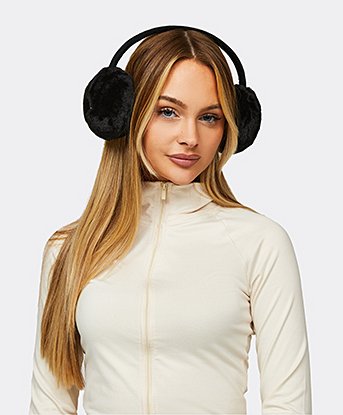 Womens Faux Fur Ear Muffs