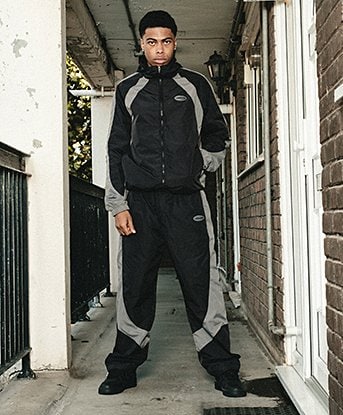 Zone Panel Woven Track Pant