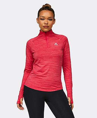 Womens Trail Quarter Zip Top