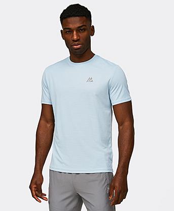 Peak Gridded T-Shirt