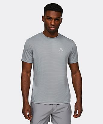 Peak Gridded T-Shirt
