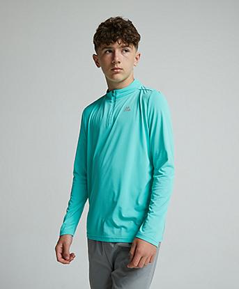 Junior Delta Quarter Zip Top