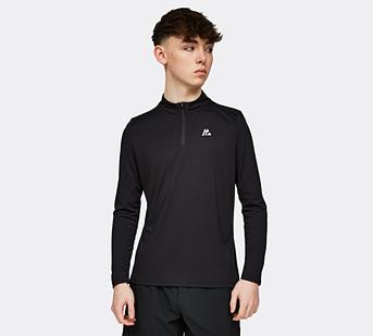 Junior Delta Quarter Zip Top