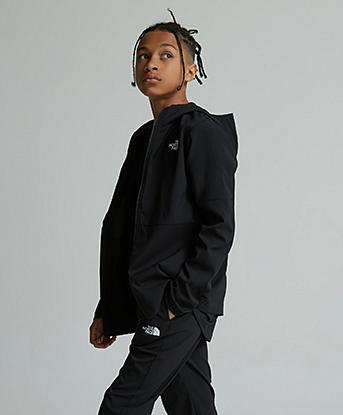 Junior On the Trail Woven Full Zip Hoodie