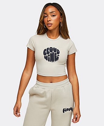 Womens Cloud Nine Baby T-Shirt