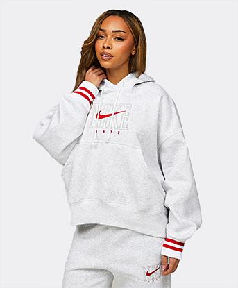 Womens Phoenix Fleece Oversized GX Hoodie